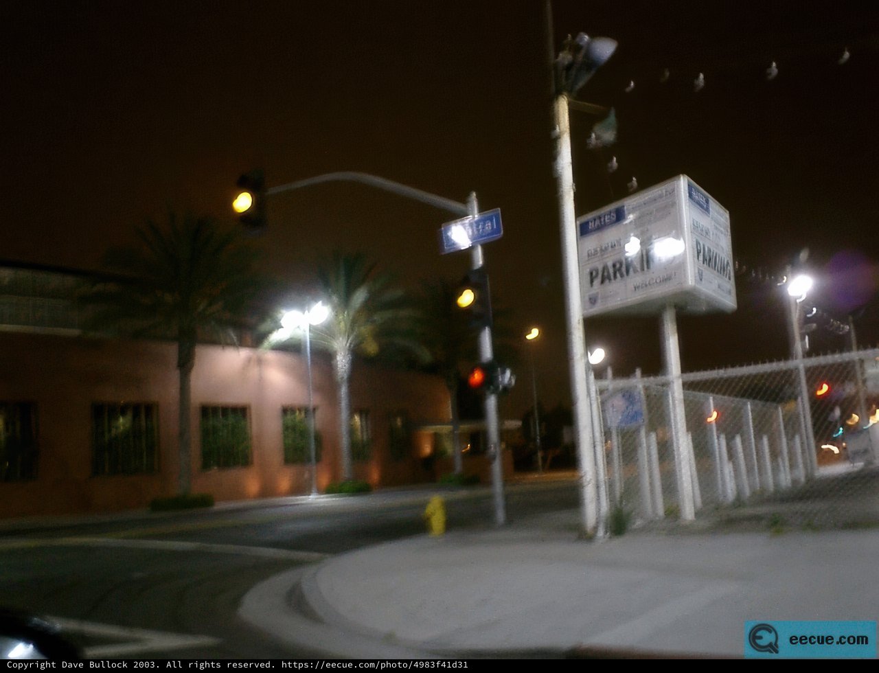 Nighttime Illumination of City Street