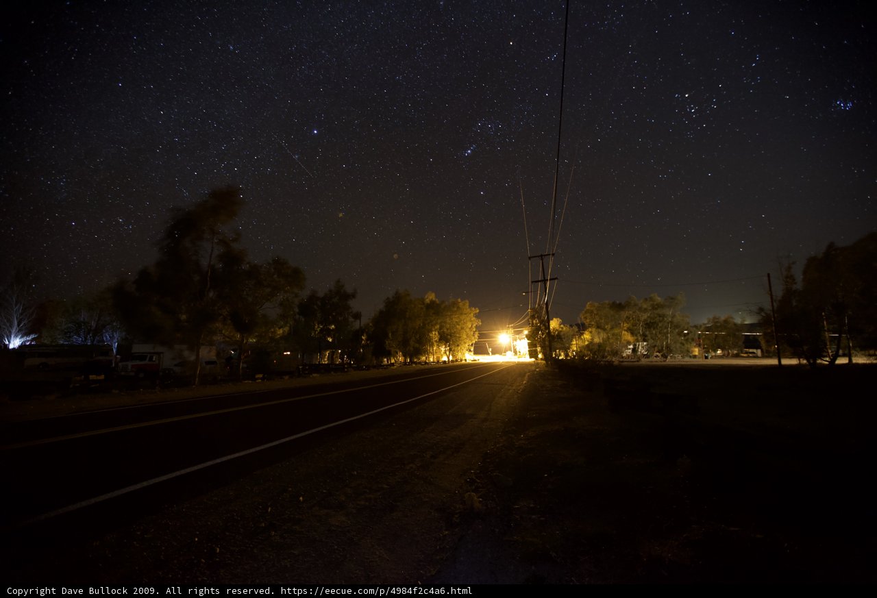 Starry Night on the Nipton Road