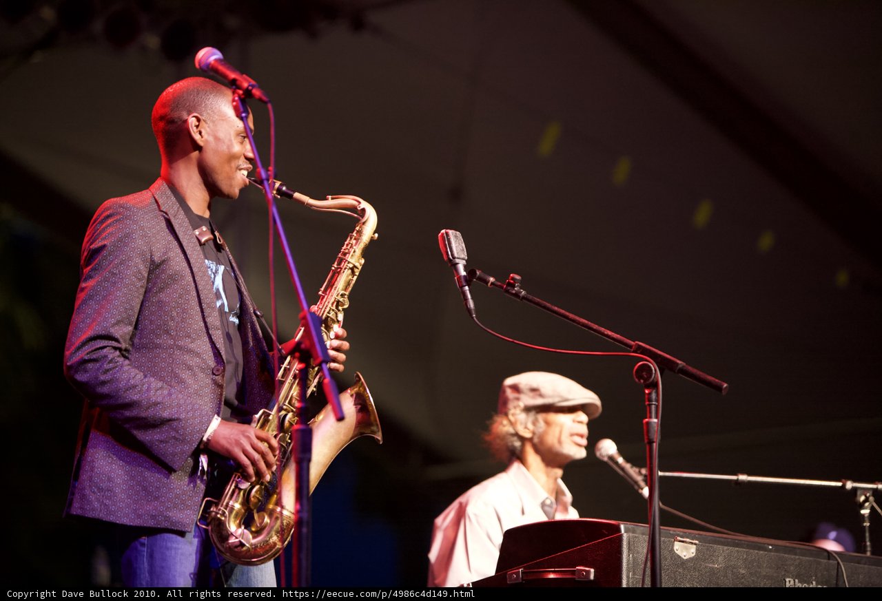 Saxophone Duo Rocks the Stage at Cochella 2010