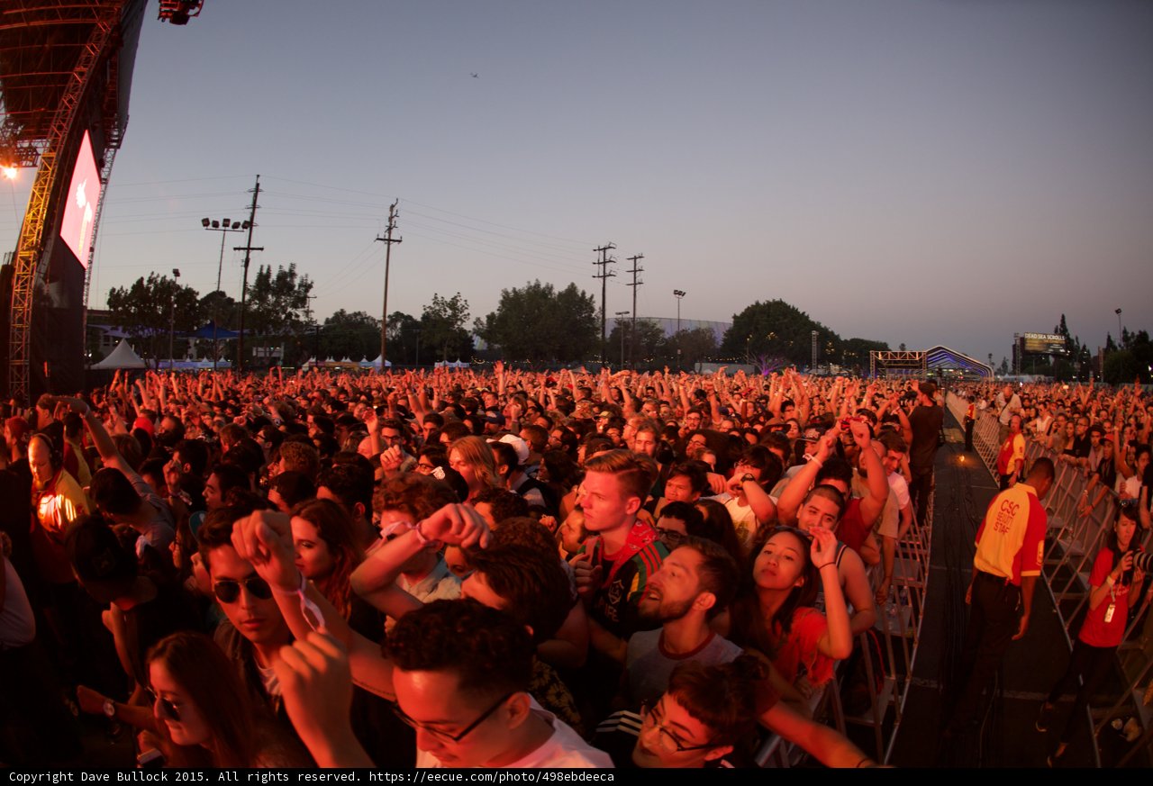 Attentive Crowd at Dusk