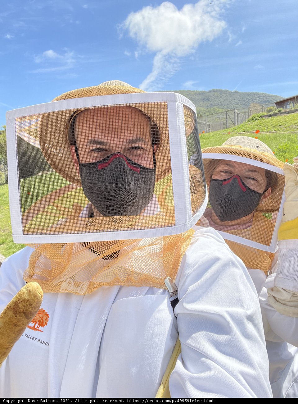 Beekeeping Couple in California Countryside