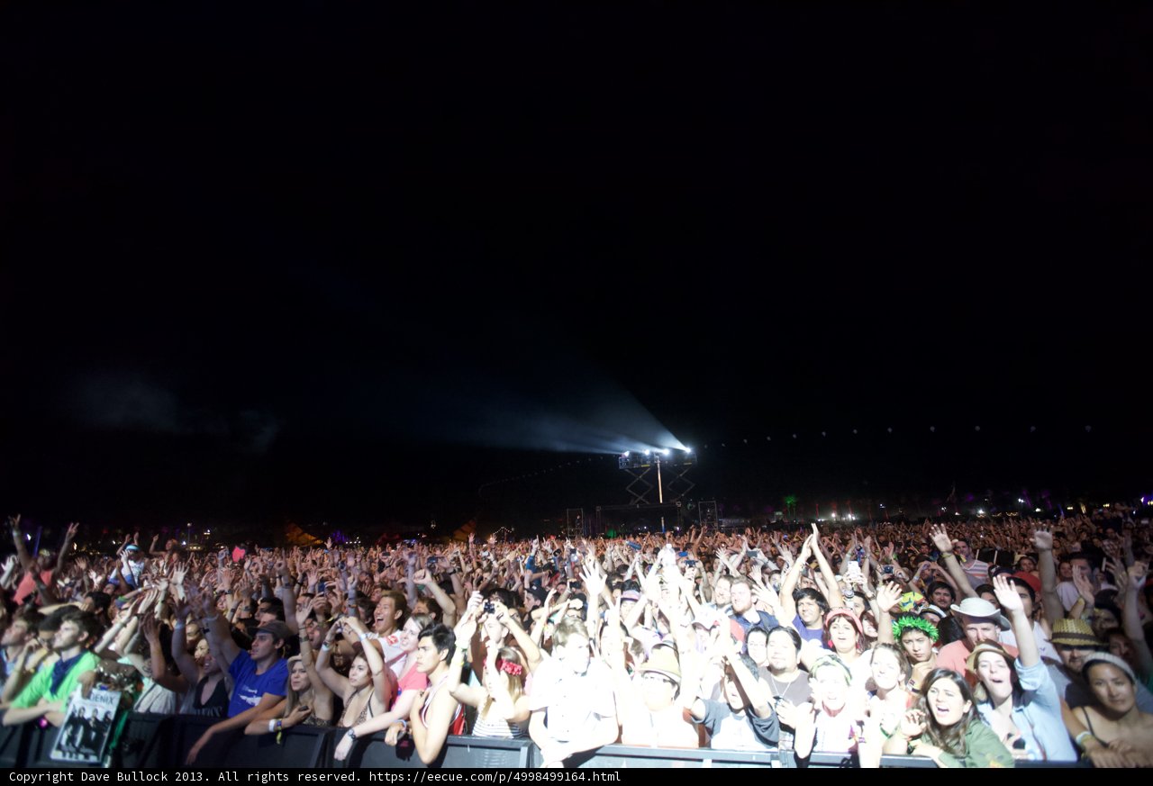 Hands Up in the Night Sky