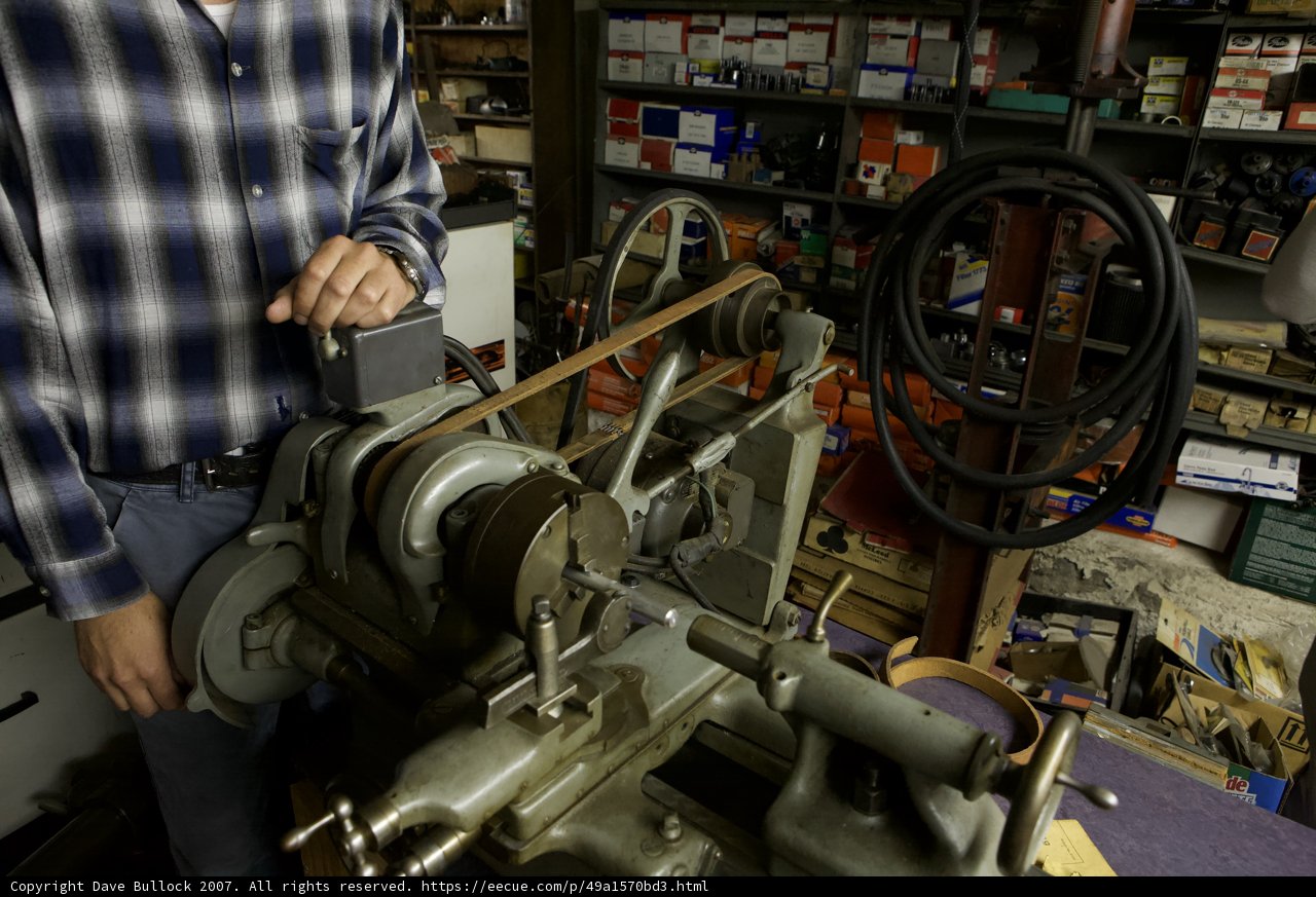 Working on the Spoke Machine