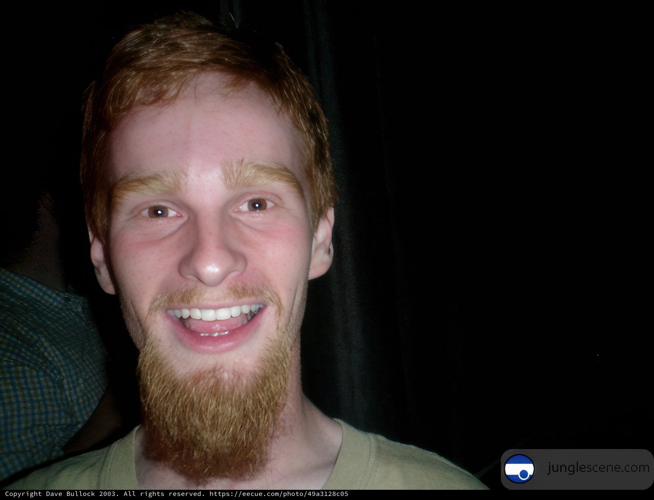 Happy Bert with a Beard