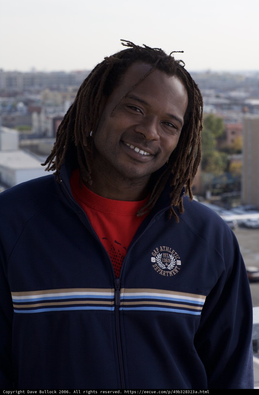 The Happy Man with Dreadlocks