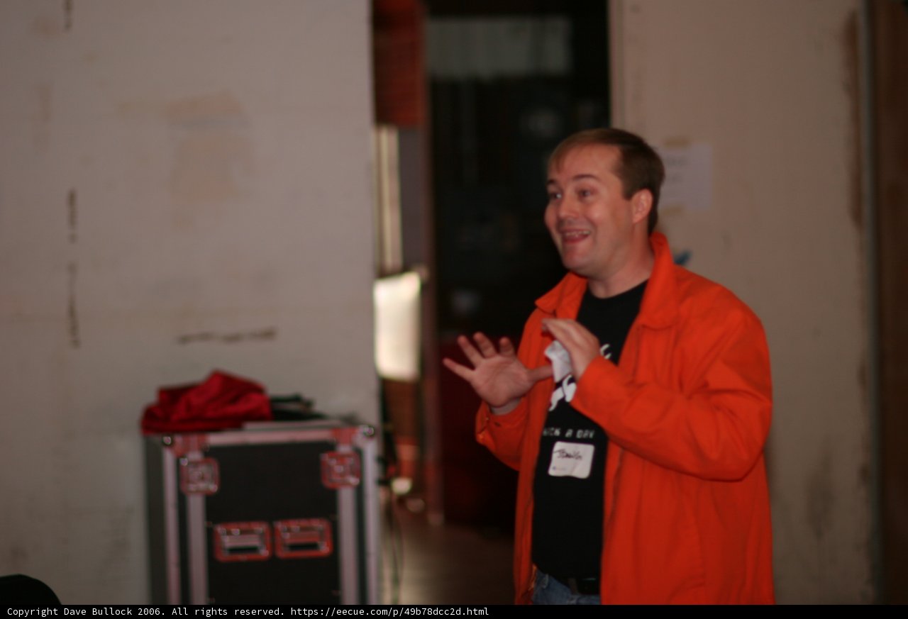 The Orange Jacket Man