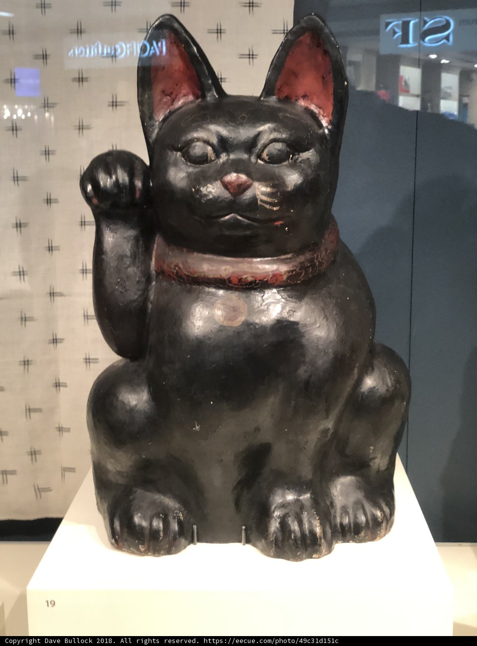 The Regal Black Cat Statue