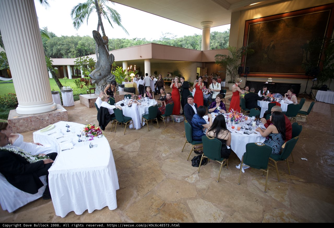 Dining at a Hawaiian Restaurant