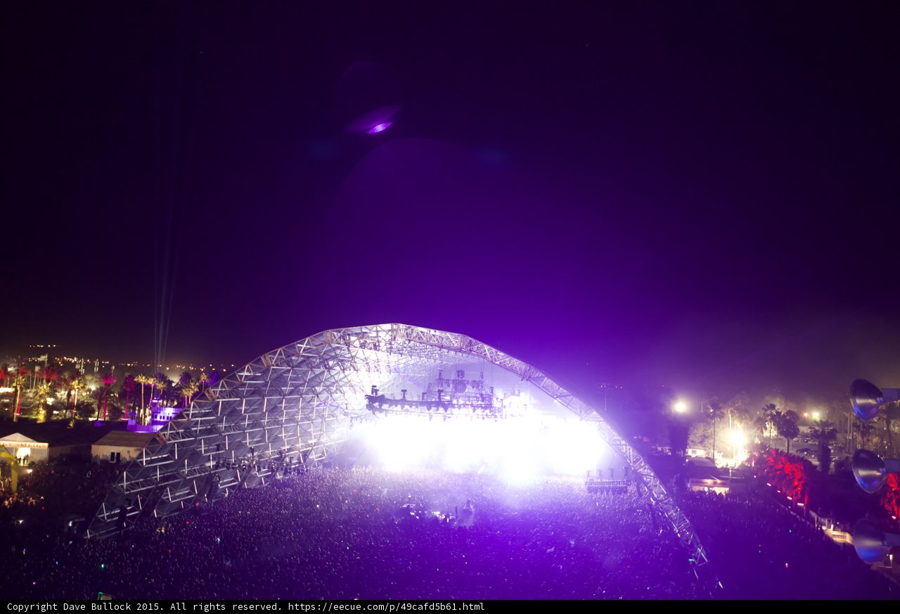 Purple Haze on the Coachella Stage