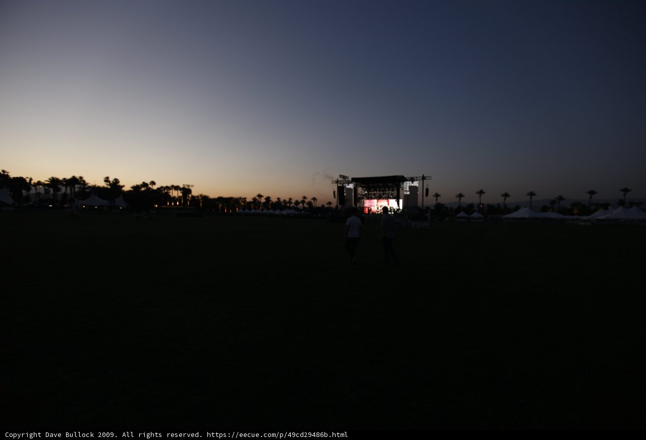 Sunset on the Stage