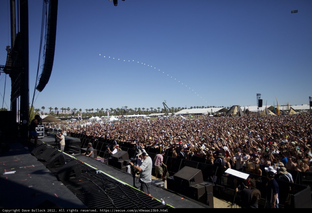 Coachella Concert- Where Powerful Music Meets an Energetic Crowd