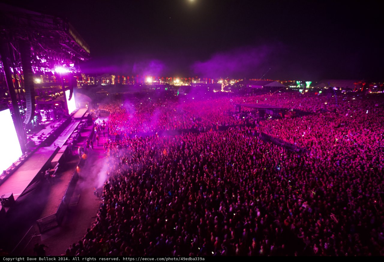 Electric Purple at Coachella