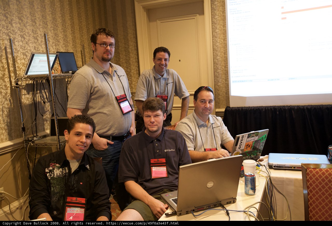 Laptop Meeting at Blackhat 2008