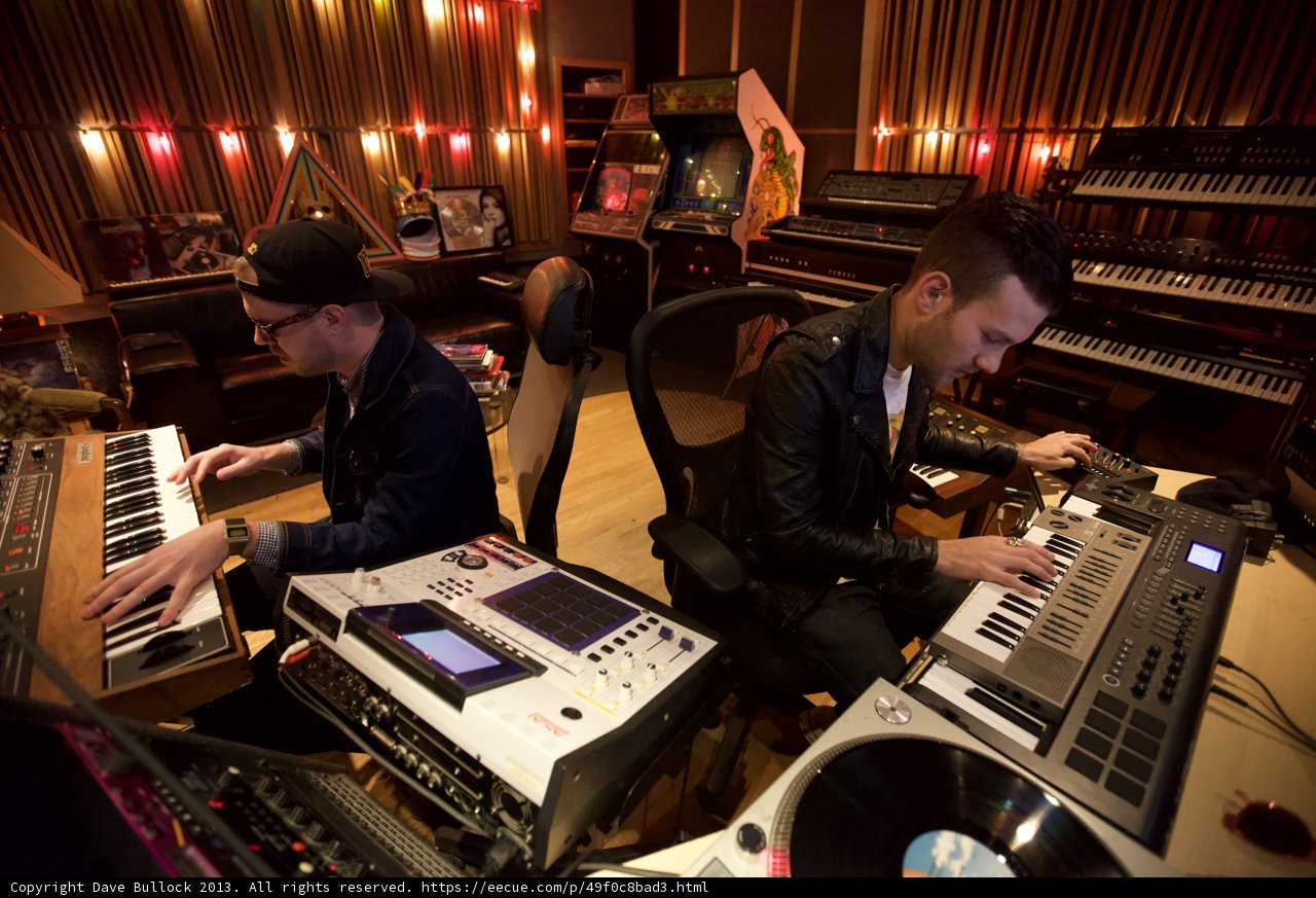 Studio Session with Three Pianos