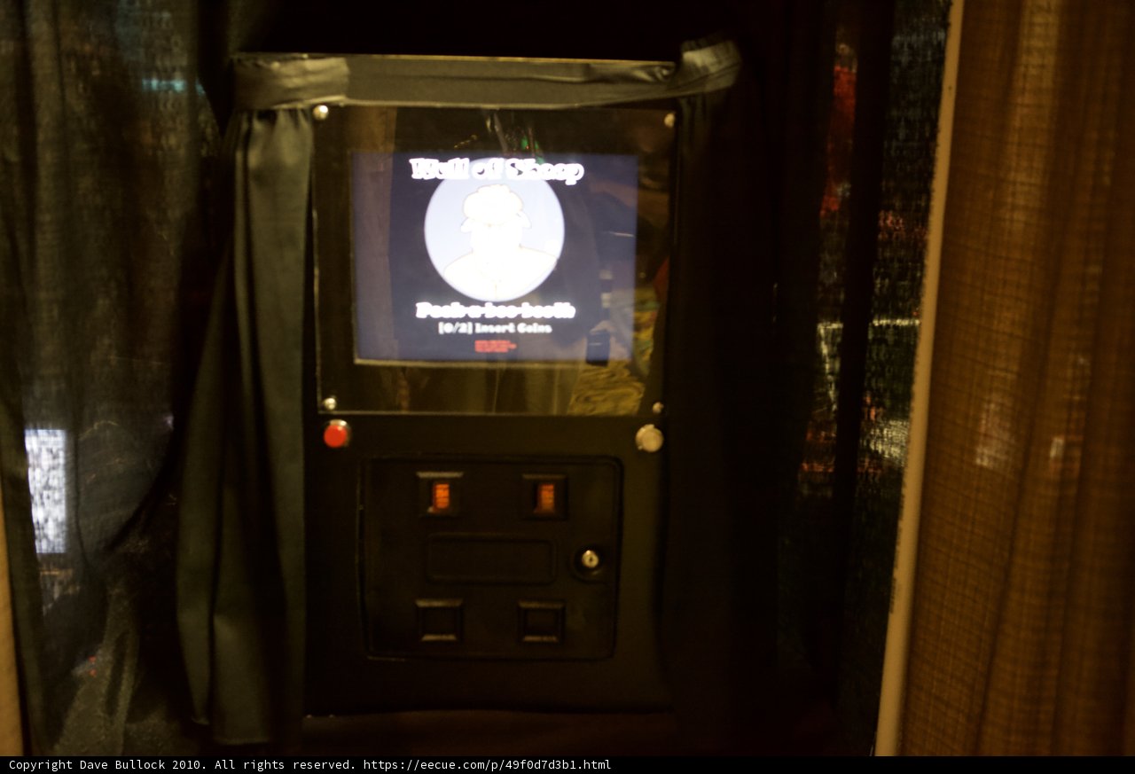Vintage Arcade Photo Booth