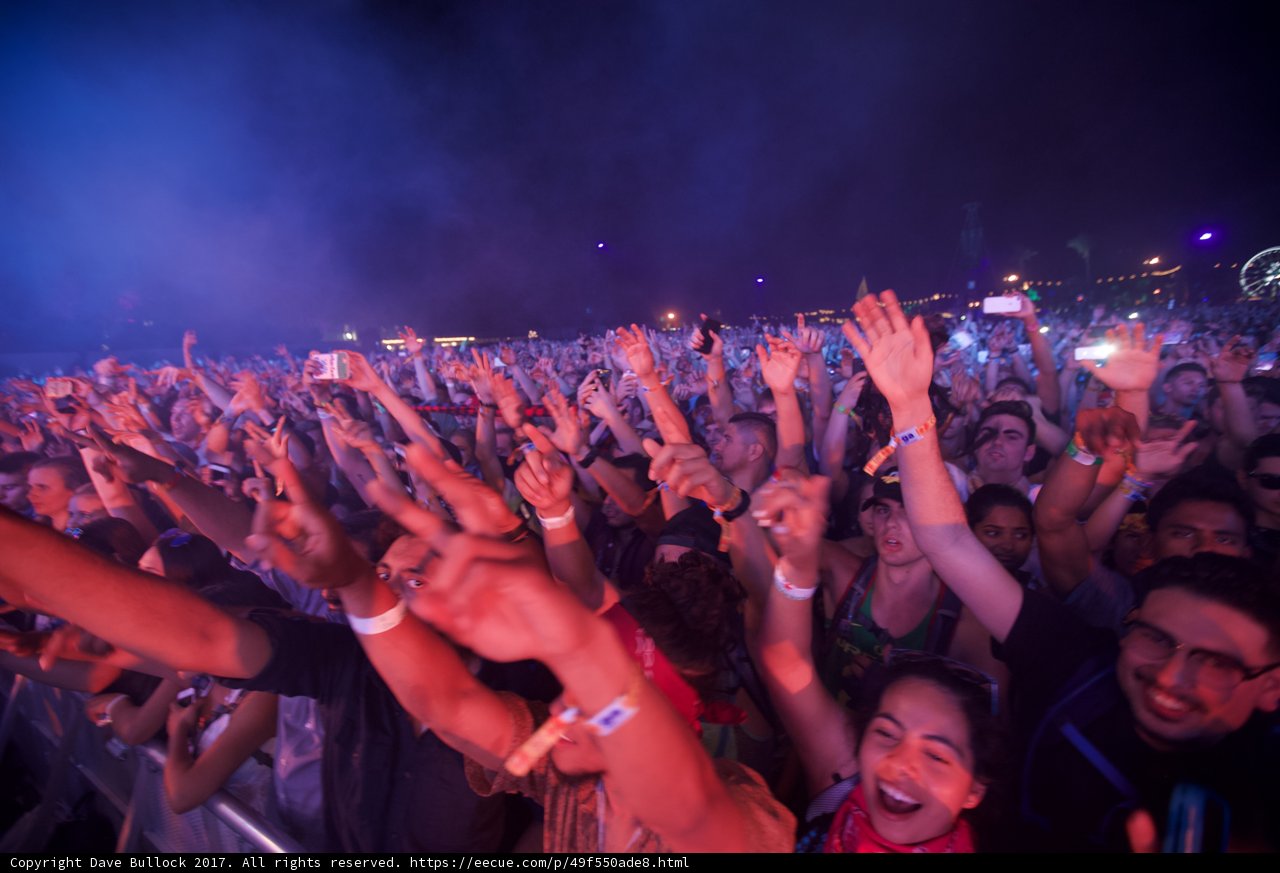 Coachella 2017 Crowd Goes Wild