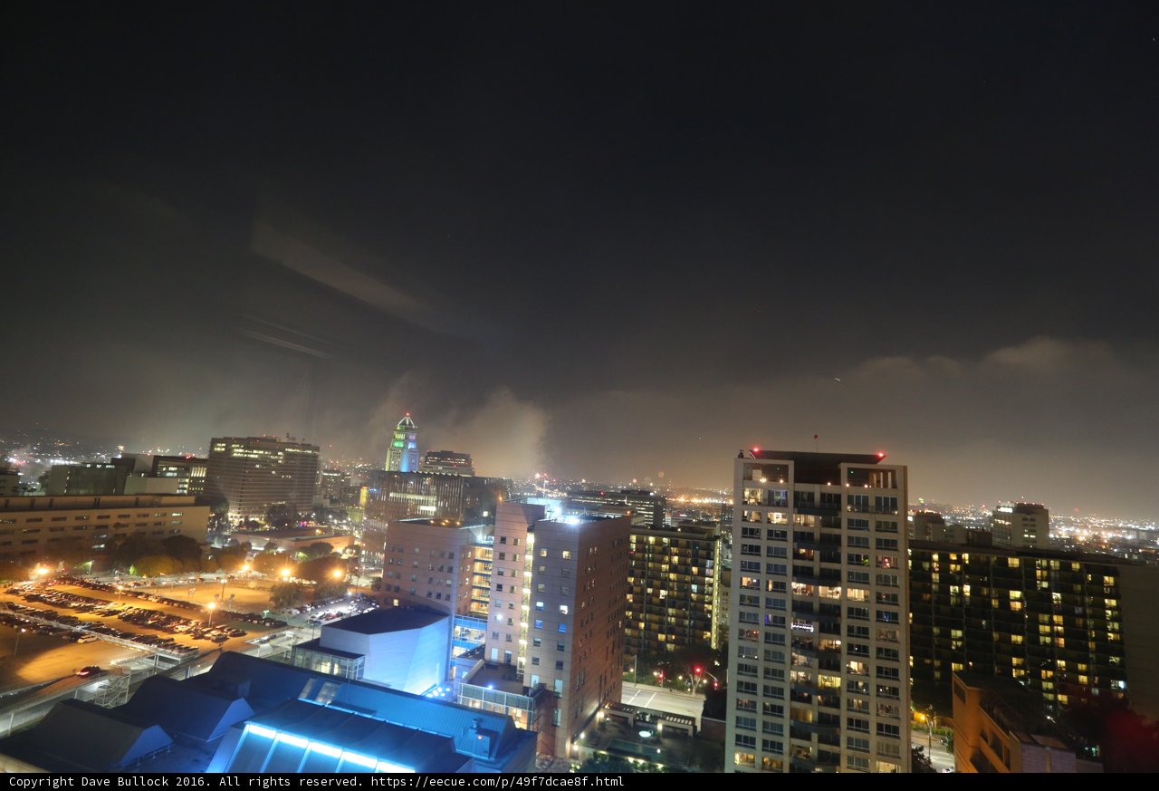 A Glimpse of Metropolis at Night