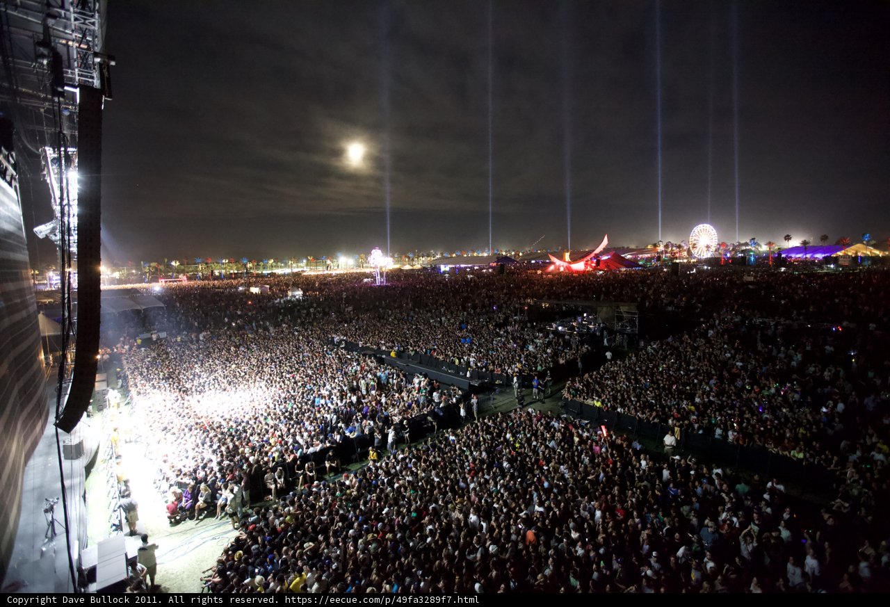 Electric Night Sky Concert