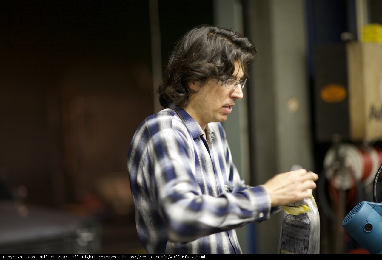 Blue Shirted Man