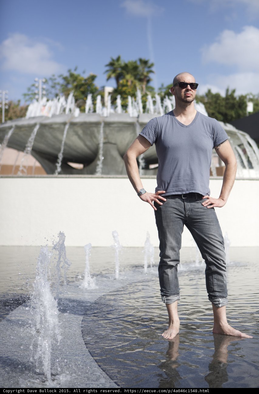 Thumbs in Pockets Fountain