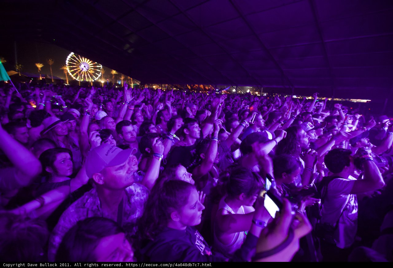 Coachella Crowd Goes Wild