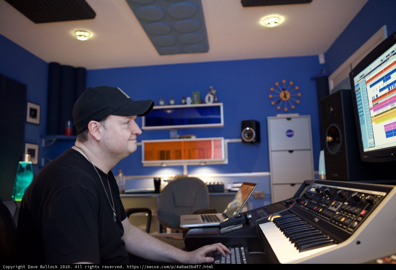 Recording Studio Session with DJ Dan