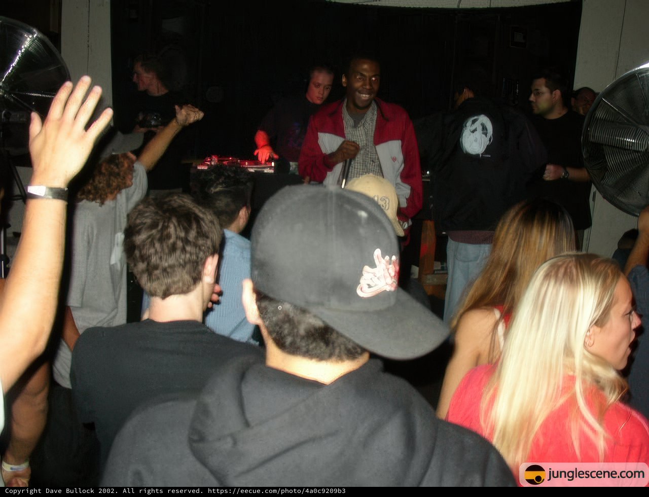 Red Shirt in a Sea of People