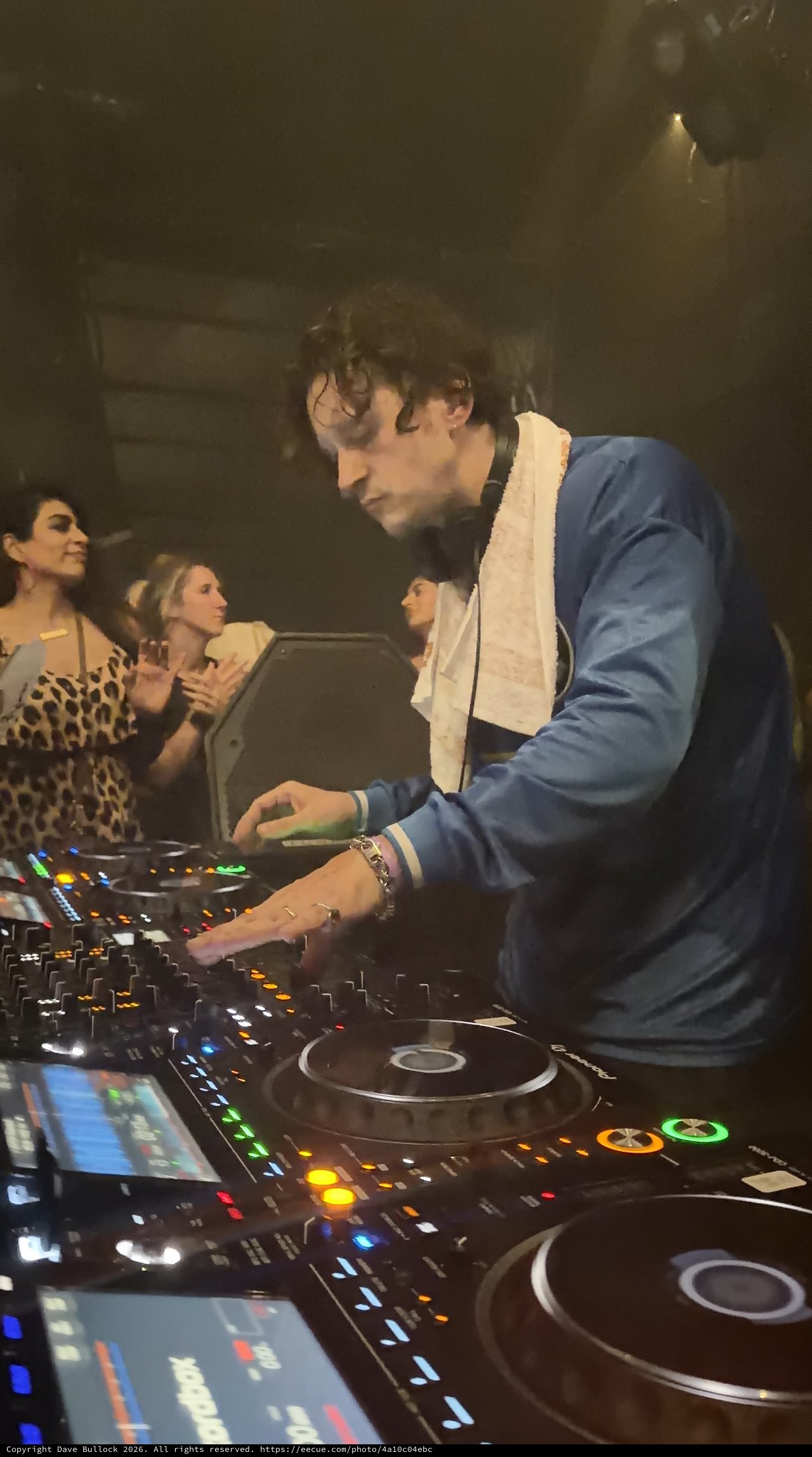 DJ Performing at London Nightclub Event