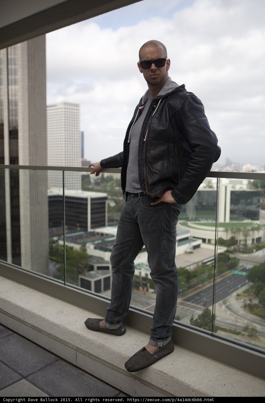 Confident Rooftop Stance