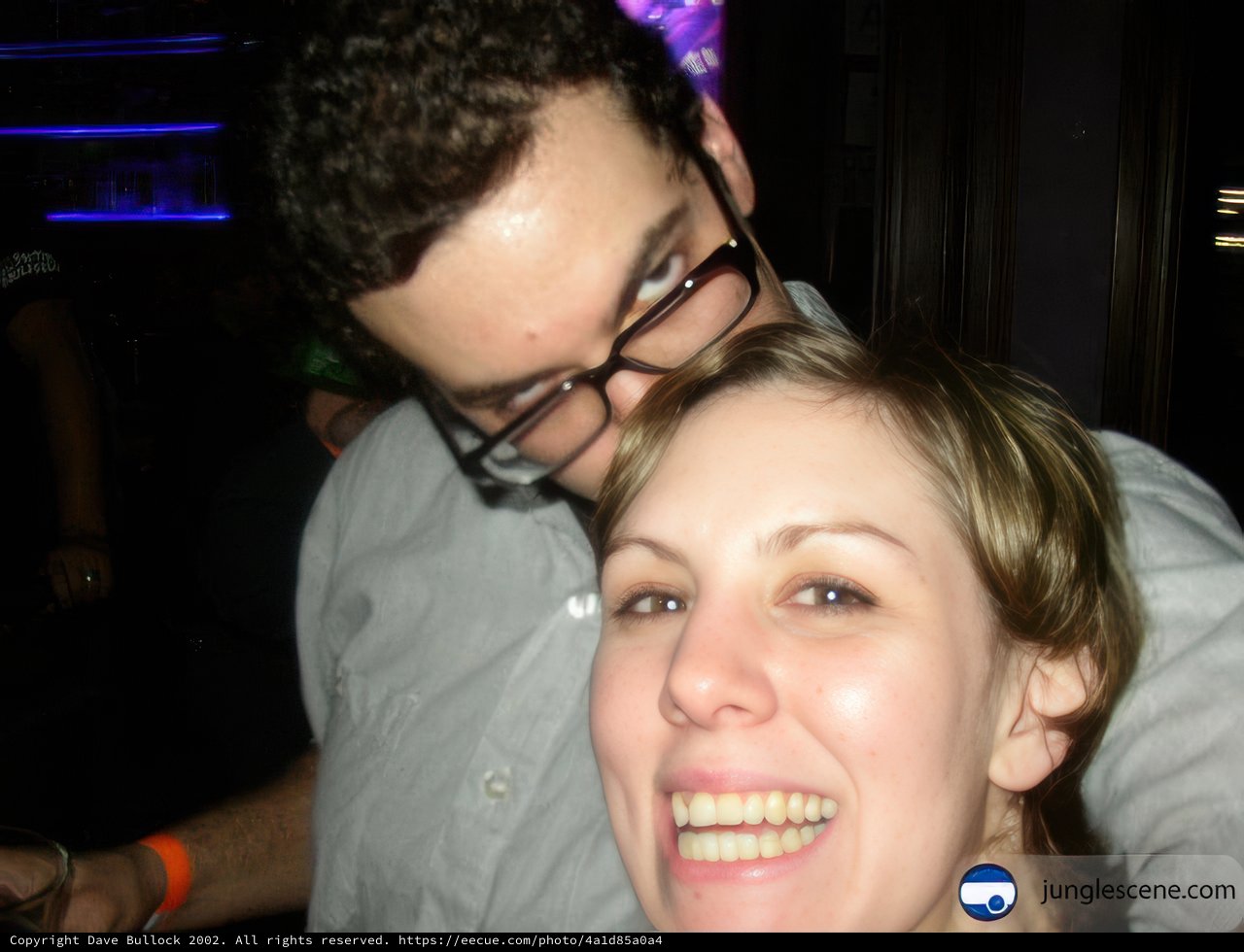 The Happy Couple with Eyeglasses