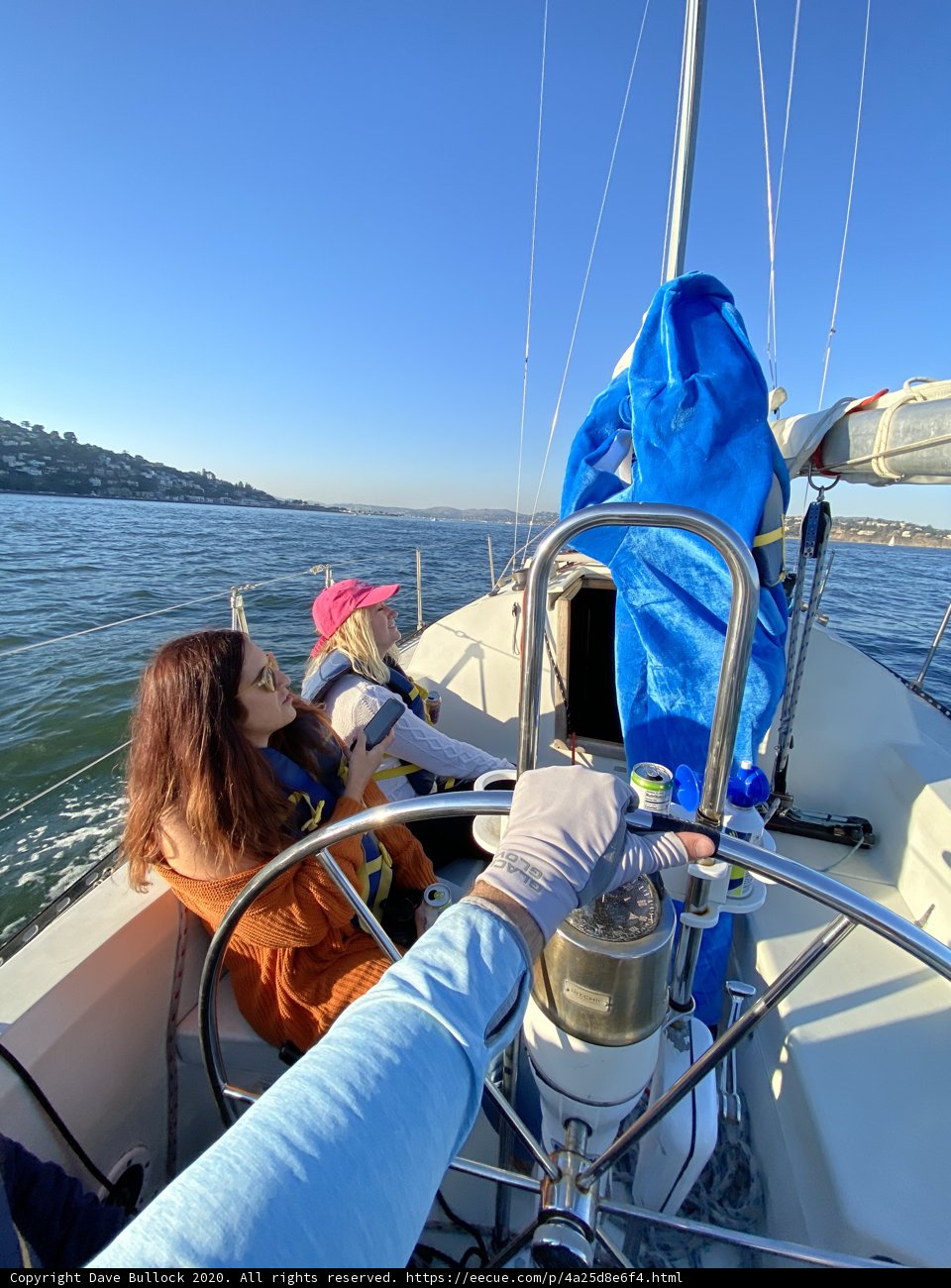 Sailing on Richardson Bay