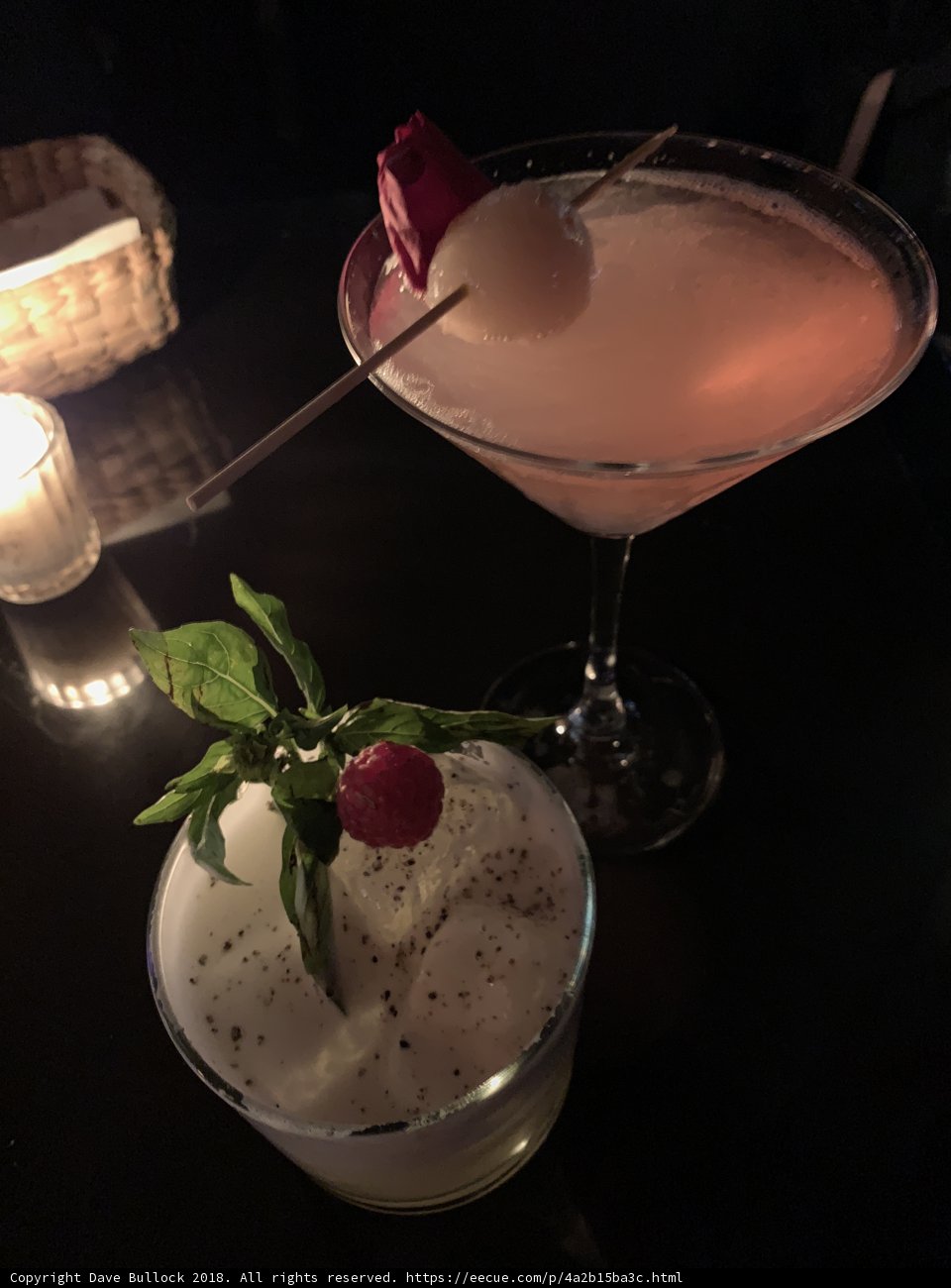 Cocktails by Candlelight