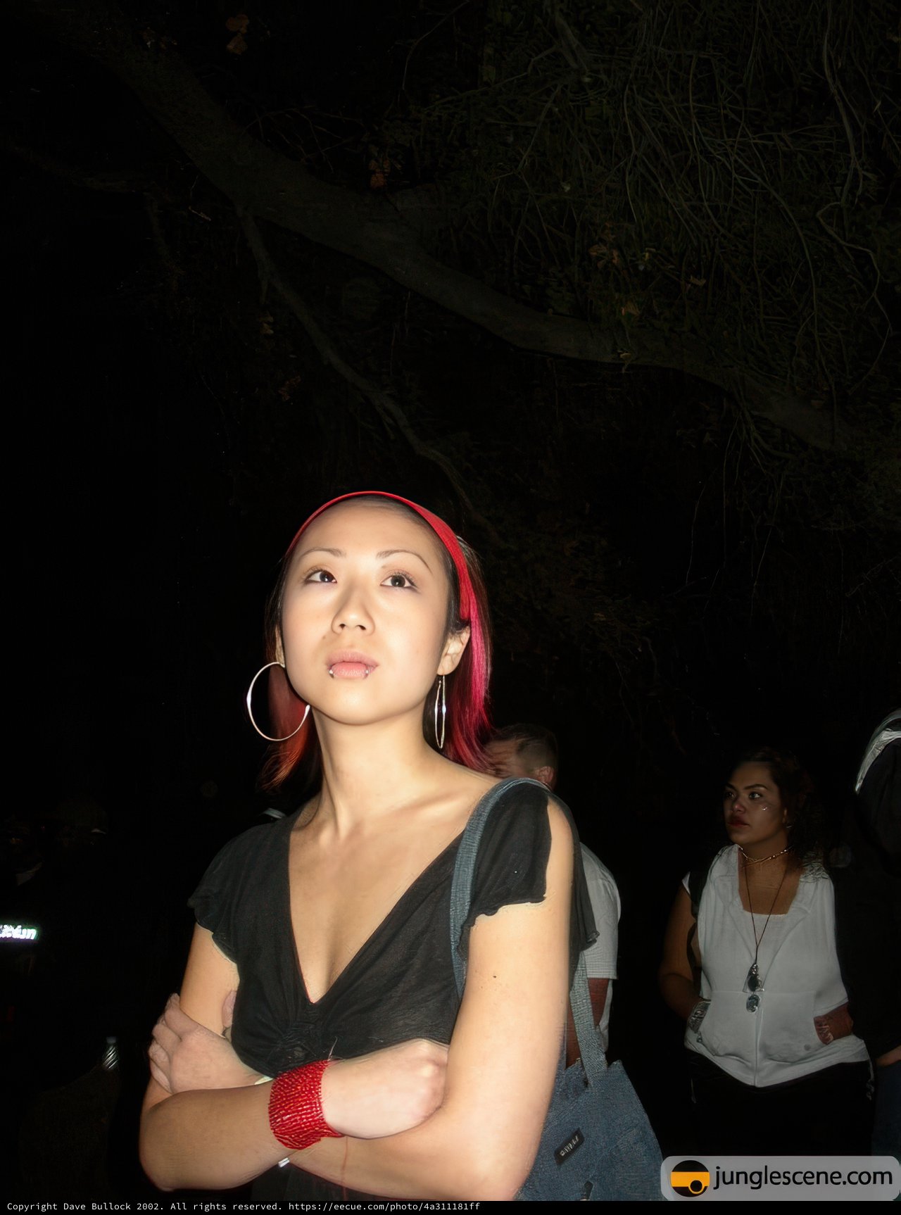 Red Haired Beauty in the Night