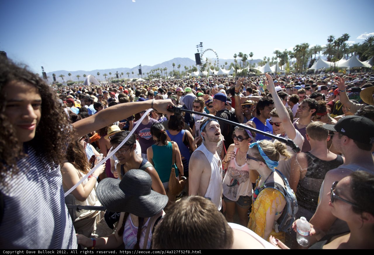 Coachella 2012 Concert Crowd