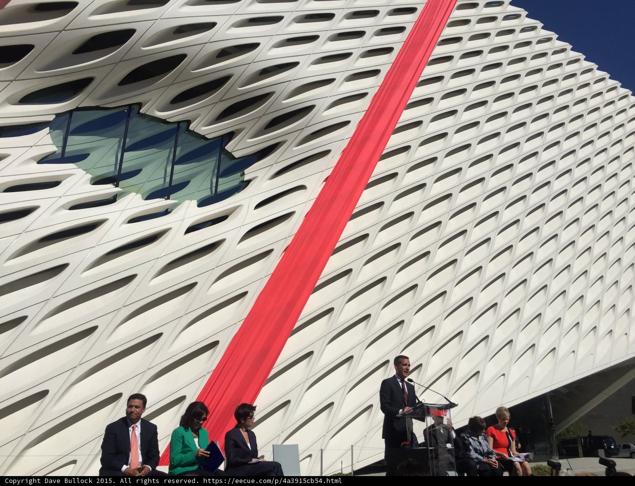 Opening Ceremony of The Broad Building