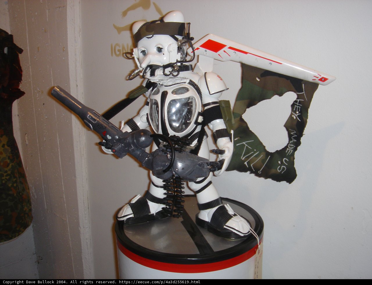Toy Soldier Ready for Battle