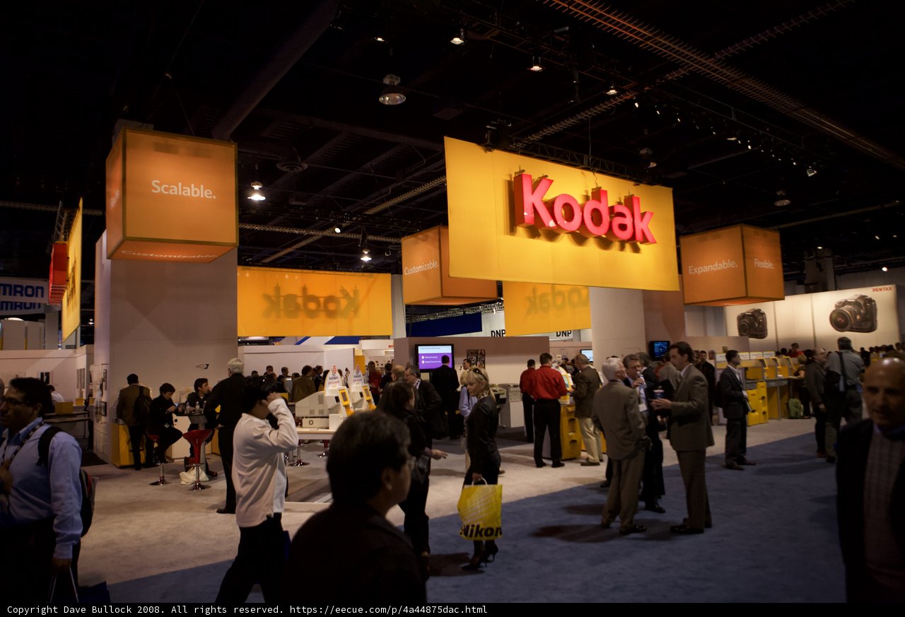 Kodak Booth at the 2012 Nikon Exhibition