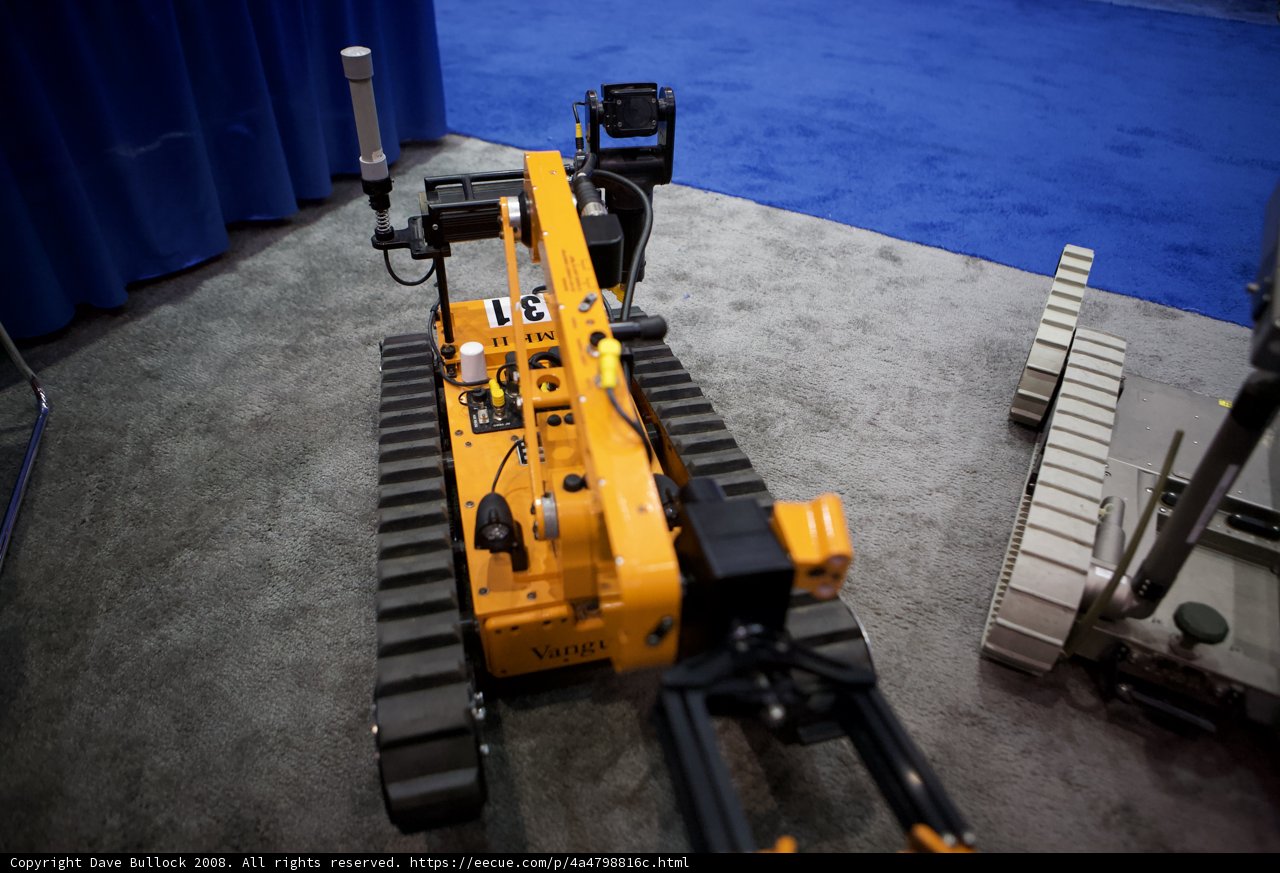 High-Tech Robot Takes Center Stage at Homeland Security Con
