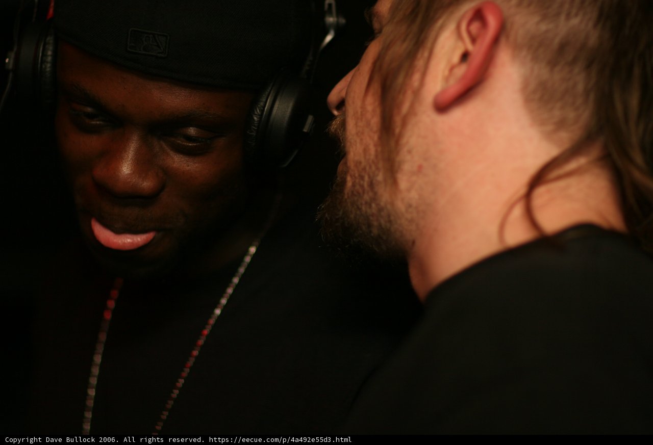 Two Men Connect Over Music
