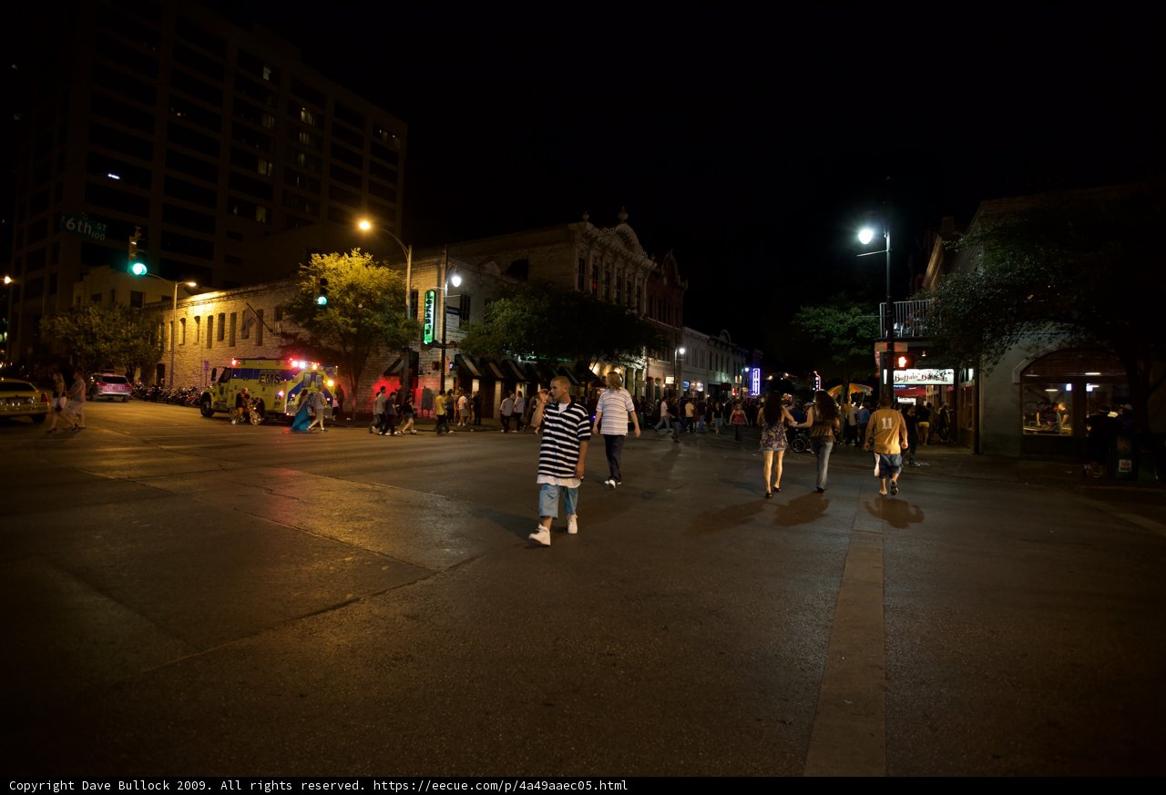 Nighttime Commute in Austin