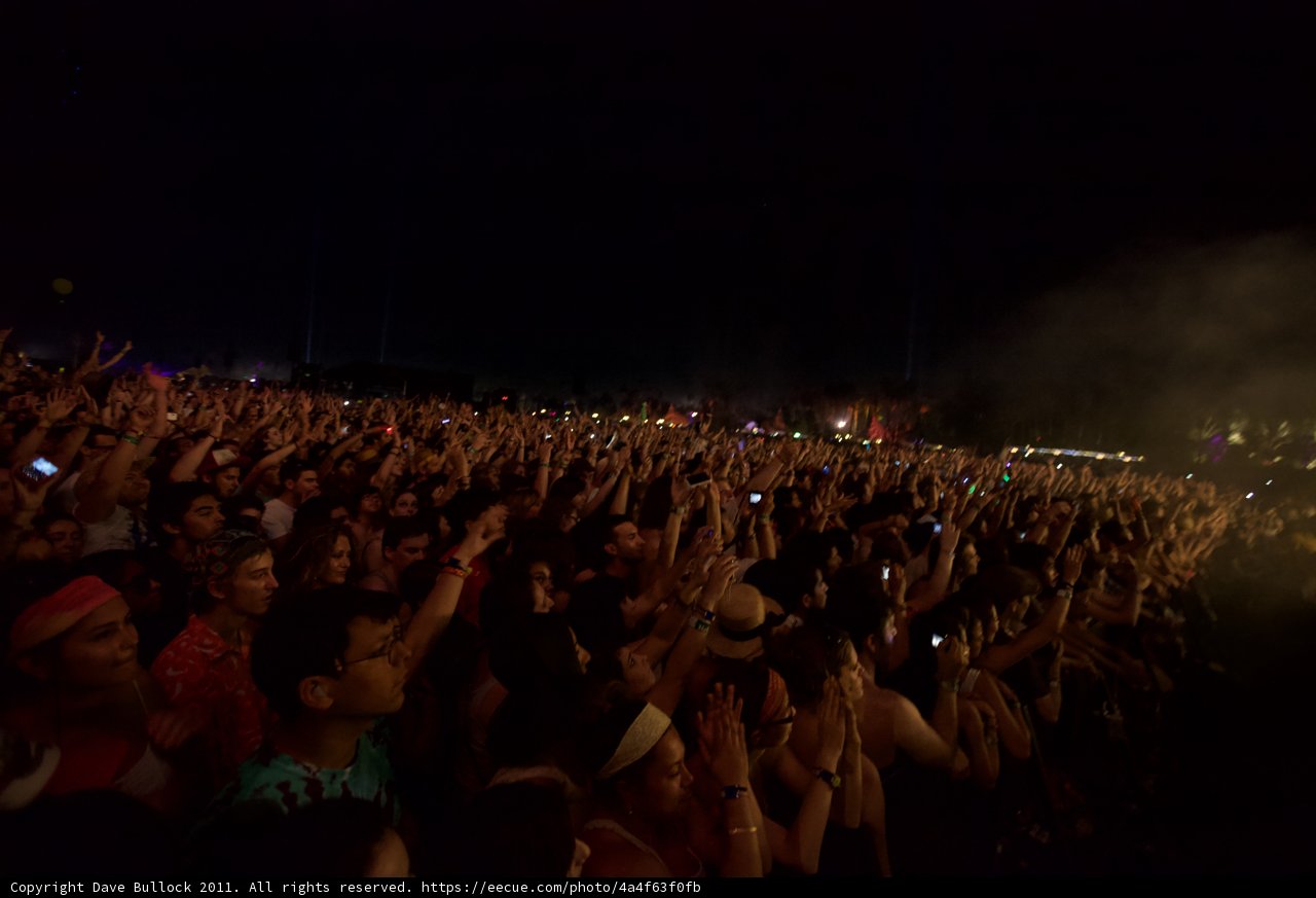 Coachella 2011: A Sea of Hands