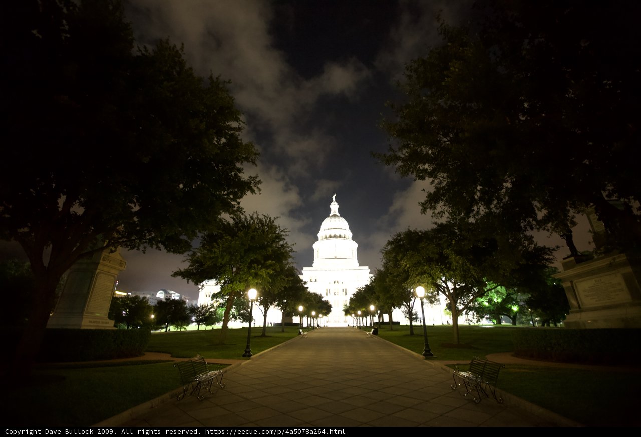 Nighttime Beauty at the Capitol Building