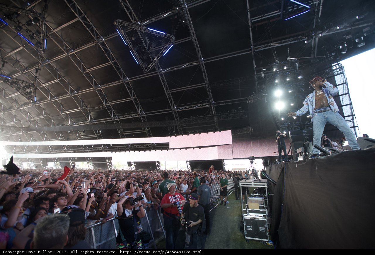 A Man Rocking the Concert Crowd