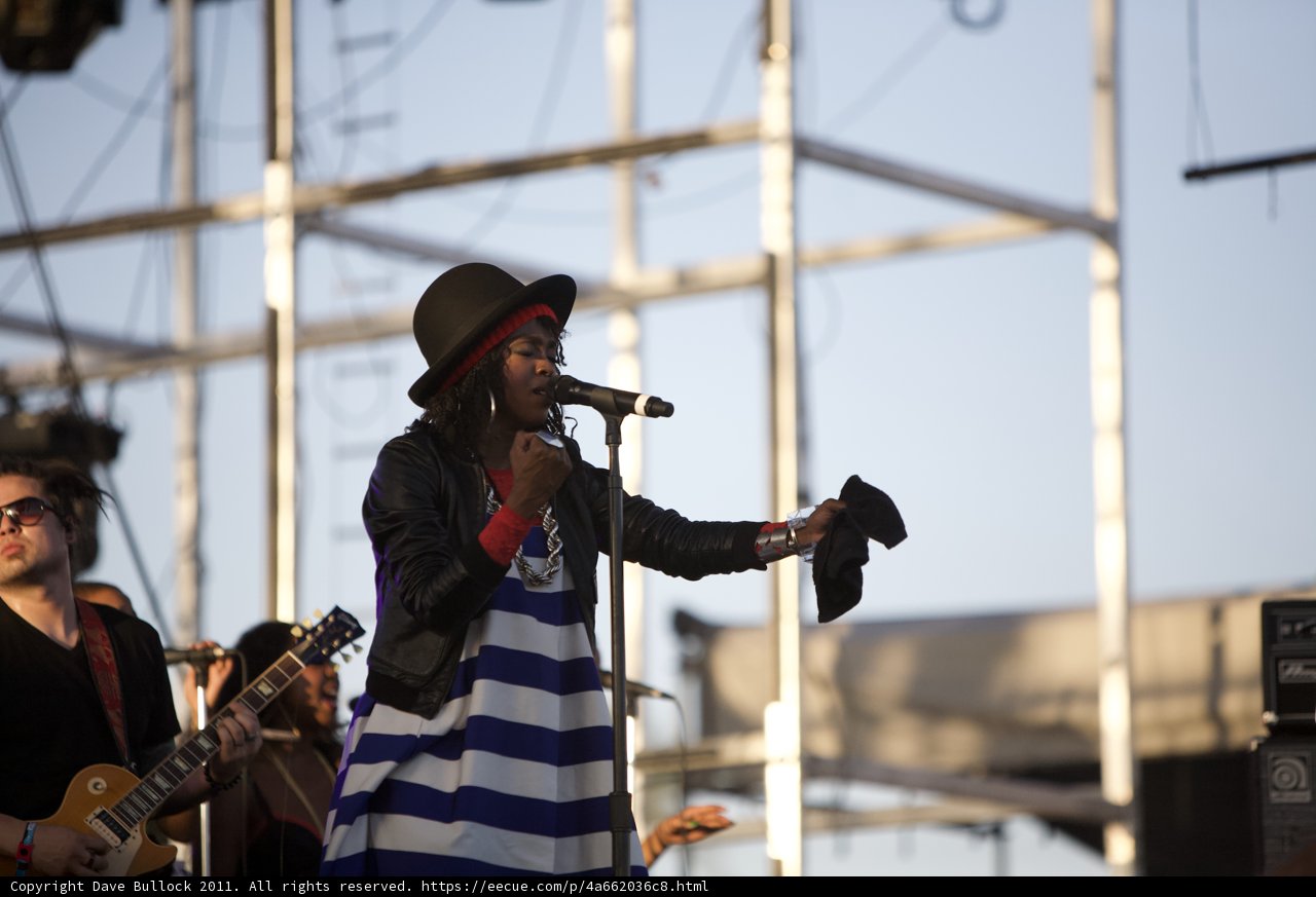 Stripes and Strings: The Singer's Coachella Performance