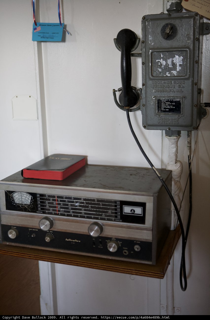 Vintage Electronics on a Shelf