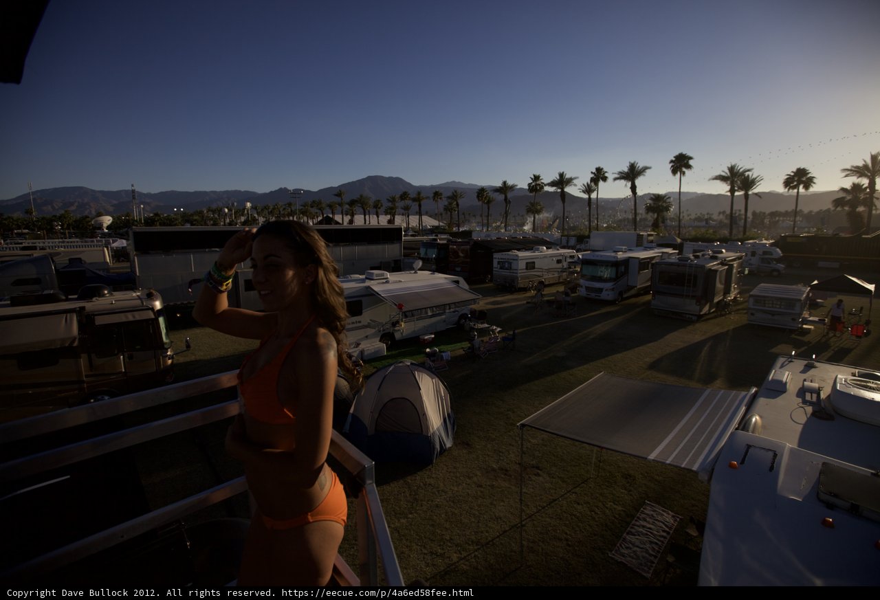 Balcony View at Coachella RV Park