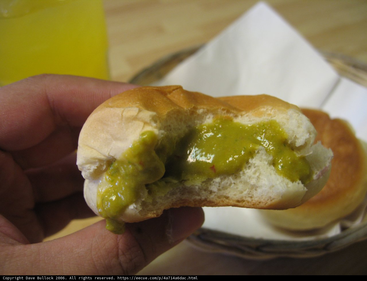 Mustard and Jelly Sandwich