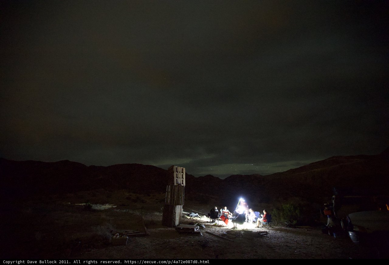 Flames of the Desert Night