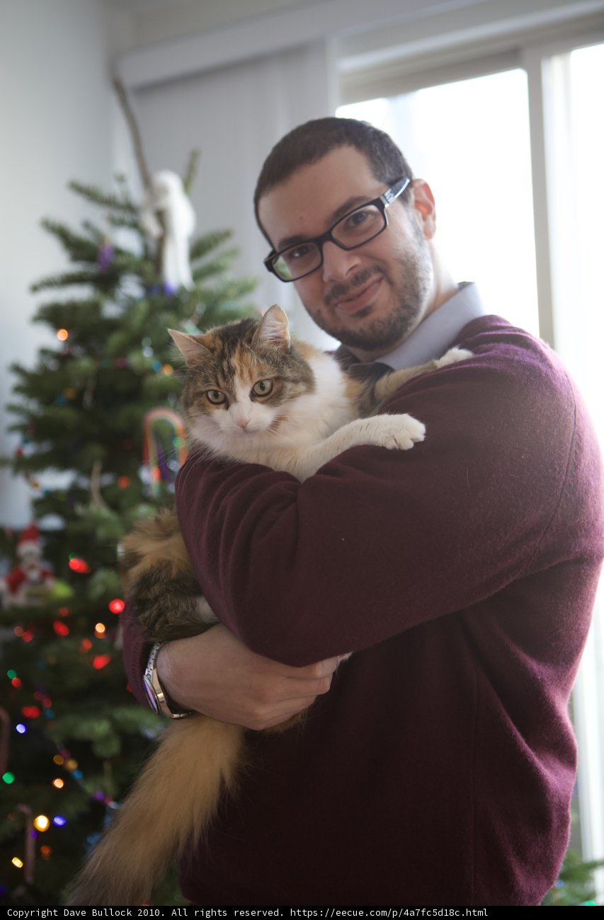 Dave B and his Feline Friend