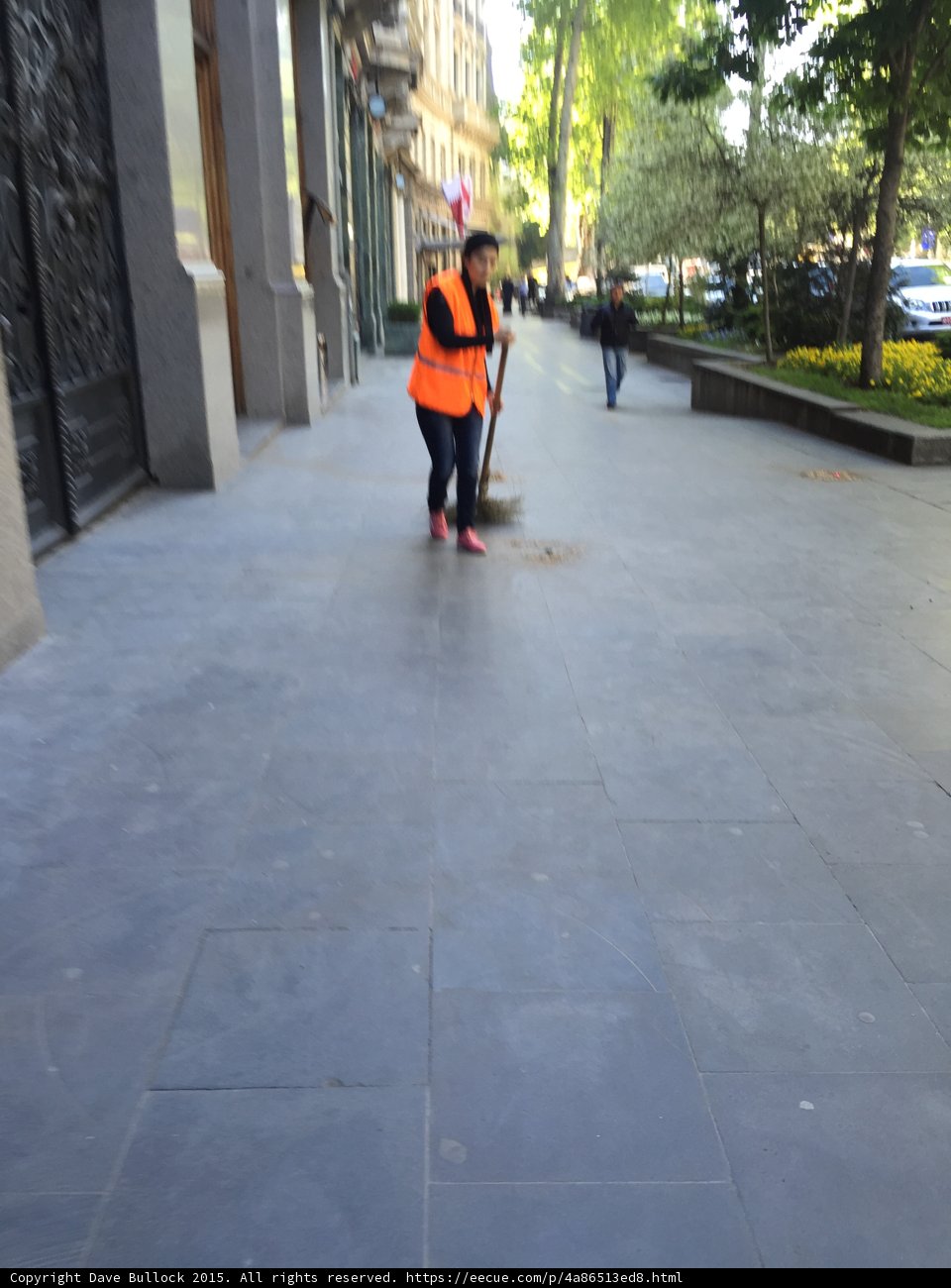 Sweeping the Path in Tbilisi